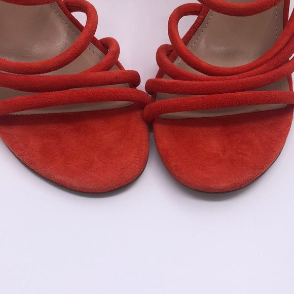 Steve Madden Fiery Orange Spiral Heels - Picture 7 of 7